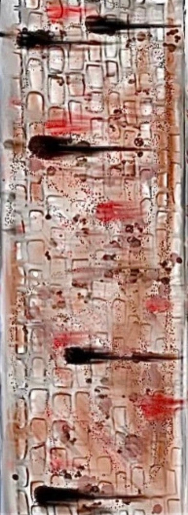 With Blair: Crying Wall Mixed Media Artwork