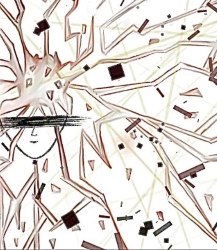 With Blair: Crying Wall Mixed Media Artwork