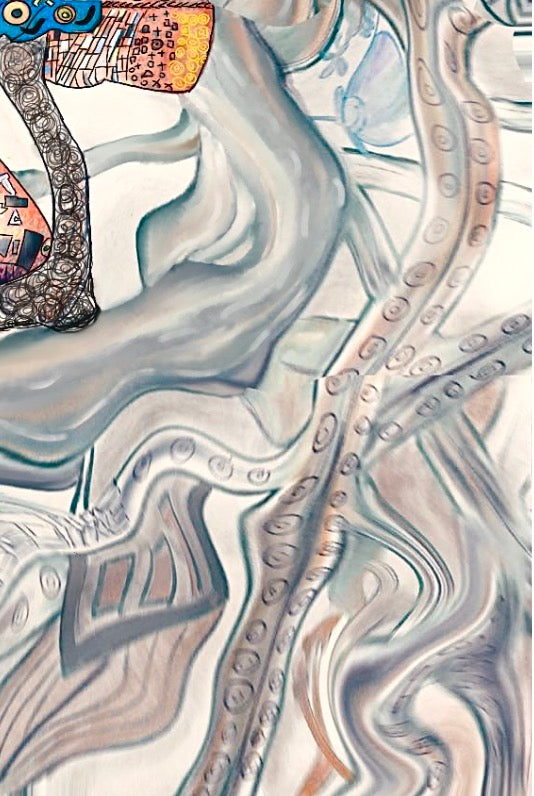 With Blair: Love in the Chaos Digital Painting